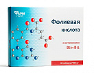 Фолиевая кислота с витаминами В6 и В12 (БАД) тб 100мг №50 