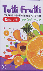  Омега-3 Tutti Frutti капс 500мг N45 