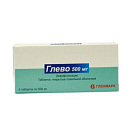 Глево тб п/о 500мг №5*1 