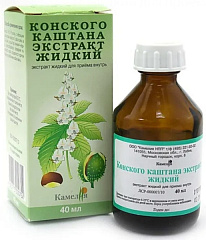  Конского каштана экстракт жидкий экстракт 25мл N1 