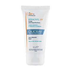  Флюид для жирной кожи Ducray Keracnyl UV SPF50+ 50мл N1 