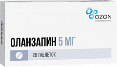  Оланзапин тб 5мг N28 