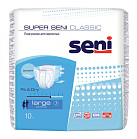 Подгузники для взрослых Super Seni Classic large №10 