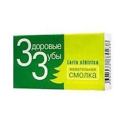  Смолка жевательная для зубов "Здоровые зубы" 1г N10 
