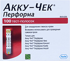 Тест-полоски Акку-чек Перформа №100 