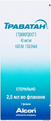  Траватан капли глазные 40мкг/мл 2.5мл N1 