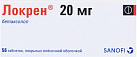 Локрен тб 20мг N56 