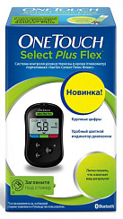Глюкометр "OneTouch Select Plus Flex" №1 без тест-полосок 