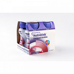  Нутридринк Компакт Протеин с охлаждающим фруктово-ягодным вкусом 125мл N4 