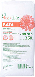 Вата нестерильная зиг-заг 250г в ассортименте N1 