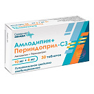 Амлодипин+Периндоприл-СЗ тб 10мг+8мг №30 