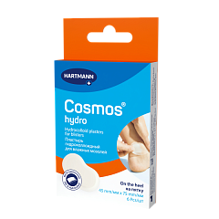  Пластырь "Cosmos Hydro" для влажных мозолей гидроколлоидный 19мм*55мм N6 