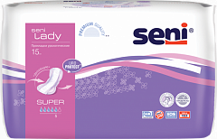  Прокладки при недержании Seni Lady super N15 