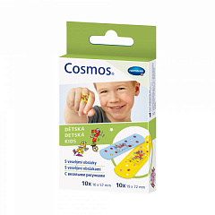  Пластырь "Cosmos Kids" для детей (2 размера) с рисунком N20 