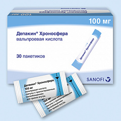  Депакин хроносфера гран 100мг N30 