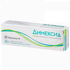  Димексид гель 25% 30г N1 