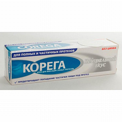  Корега Фикс&Фест крем для фиксации зубных протезов нейтральный вкус 40г N1 