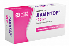  Ламитор тб 100мг N30 