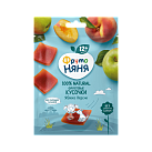 ФрутоНяня "Фруктовые кусочки" яблоко-персик 53г №1 