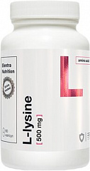  L-лизин "Elentra Nutrition" (БАД) капс 500мг N60 