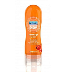  Гель-лубрикант DUREX Play Massage 2в1 Stimulating 200мл N1 