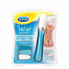  Пилка для ногтей "Scholl" Velvet Smooth электрическая N1 