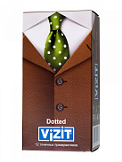Презерватив "Vizit" Ribbed с кольцевыми рифлениями №12 