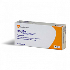  Реквип Модутаб тб 4мг N28 