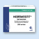 Нейпилепт р-р д/и 250мг/мл 4мл №5 