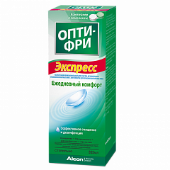  Раствор для ухода за контактными линзами "Опти-фри" Экспресс+контейнер 355мл N1 