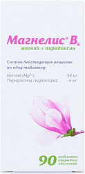 Магнелис Б6 тб п/о №90 