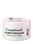 Крем для лица "Compliment" BRIGHT & GLOW осветляющий с эффектом сияния 50мл N1 