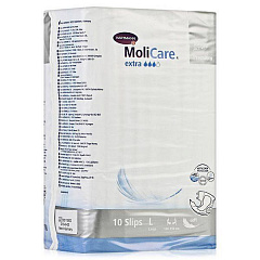  Подгузники "Molicare Premium Soft extra" воздухопрониц L N10 