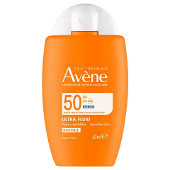  Флюид для лица "AVENE" Ультралегкий солнцезащитный невидимый SPF 50 50мл N1 