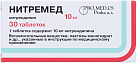 Нитремед тб 10мг №30 