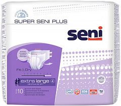  Подгузники Super Seni Air Plus 130-170см XL N10 