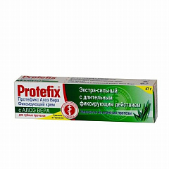  Протефикс Экстра-сильный фиксирующий крем с Алоэ Вера 40мл N1 