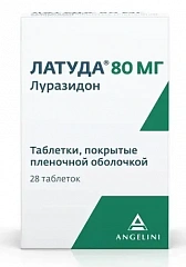  Латуда тб 80мг N28 