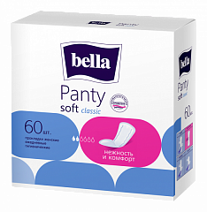  Прокладки ежедневные "Bella panty soft classic" N60 