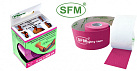 Лента кинезиологическая "SFM-plaster" на хлопковой основе 5-500см арт.розовый №1 