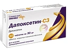 Дапоксетин-СЗ тб п/плен об 30мг №10 
