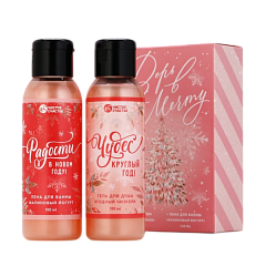  Набор Чистое счастье "Верь в мечту" (гель для душа 100мл+пена для ванны 100мл) N1 